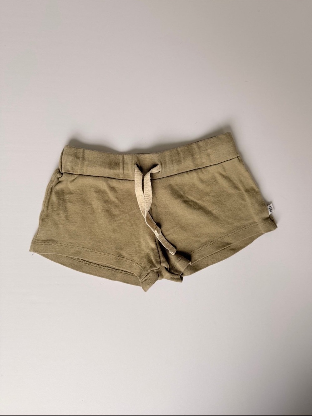 The Honest Company Olive Drawstring Kids Shorts